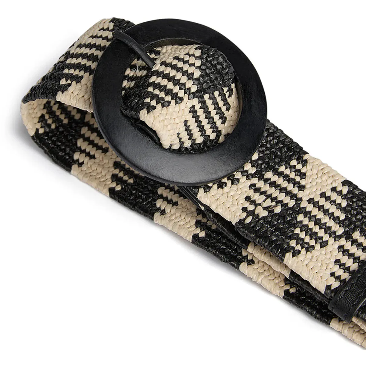 Strikkbelte - Black Mix