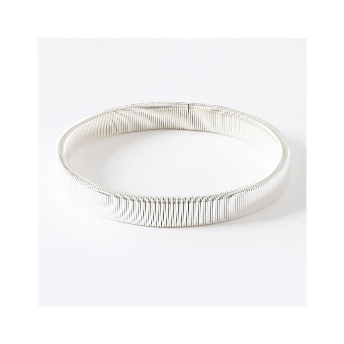 Skjortestrikk - Sølv 